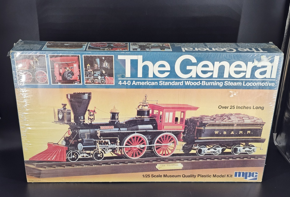 MPC 1/25 Scale The General 4-4-0 American Standard Steam Locomotive Model NE